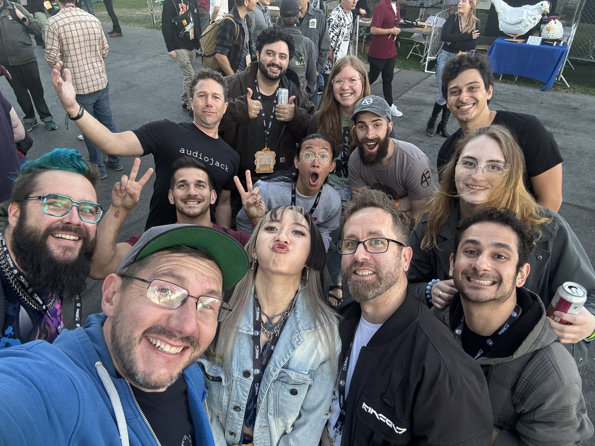 joeltelling's tweet image. Look at all these wonderful humans I found at @OpenSauceLive