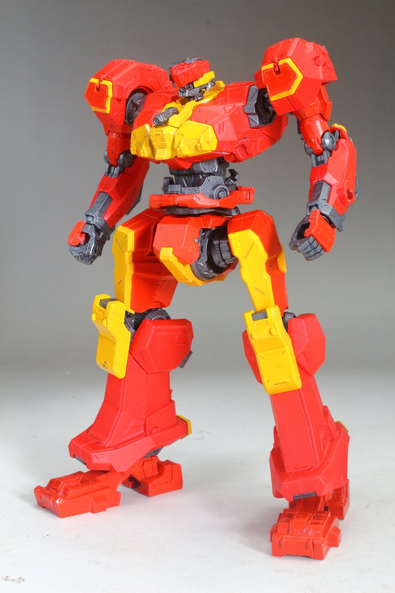 seizatu's tweet image. メランダー二機目行きます
元ネタは初代で金策に皆お世話になったあの人・・・の、ナニカサレタヨウダな方(
先に引き続き腹部延長してます
武装はライフルとミサは良いとして、小微は適当なガトリングガンから錬成出来るが月光はまたプラ板細工かねぇ・・・