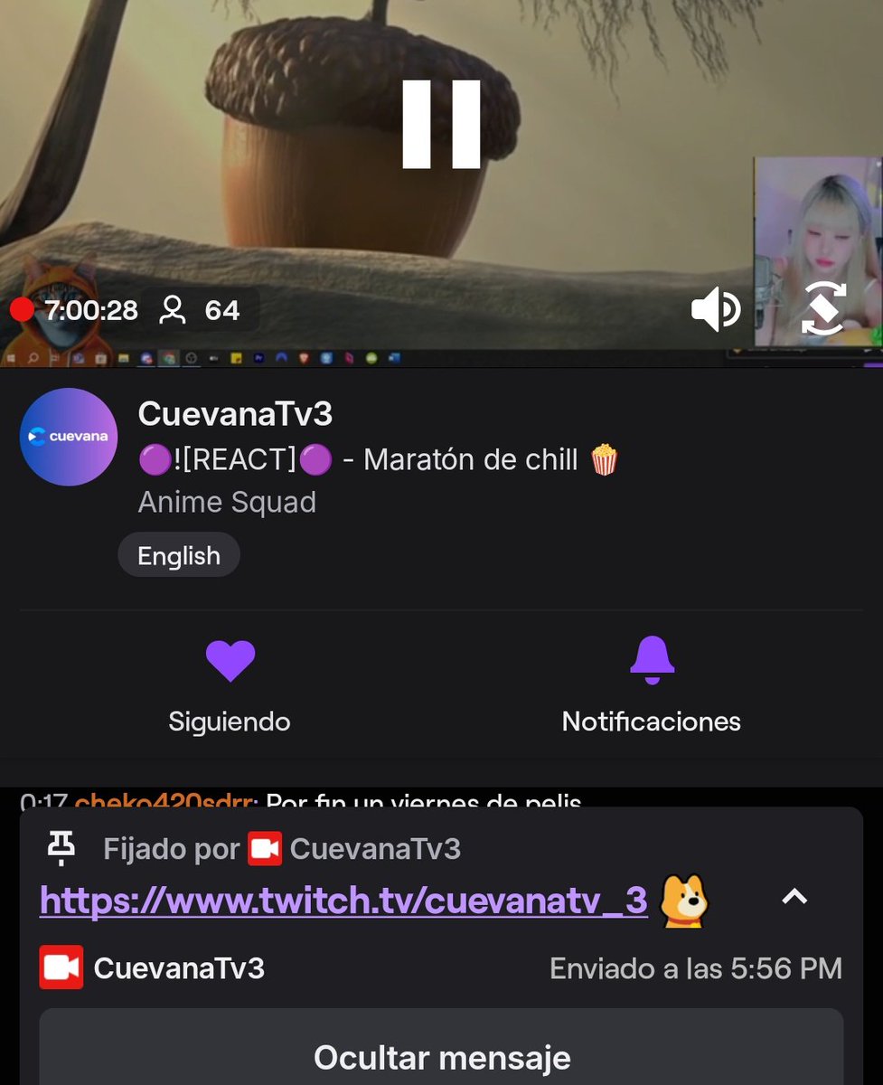 NyanRawrr's tweet photo. @TwitchSupport Is streaming movies allowed? This user has been streaming movies for 7 hours, In addition, he is impersonating  by Streamer (et_1231)
https://t.co/BFUkxGR3qn
Are these practices now legal on Twitch? https://t.co/3K8Hb8vDbP