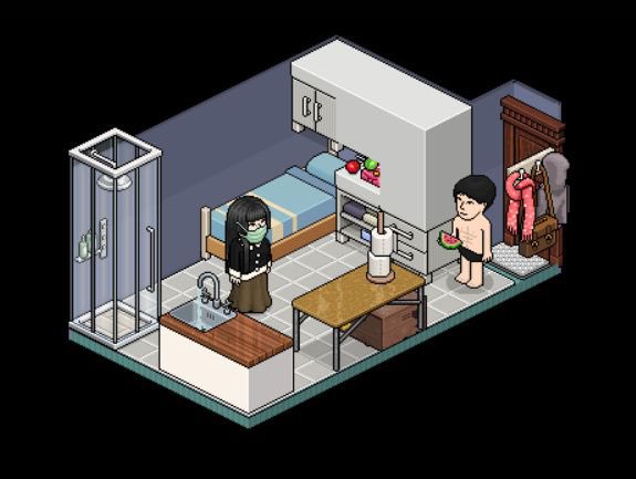 mahtrickster's tweet image. já vi esse quarto em algum lugar