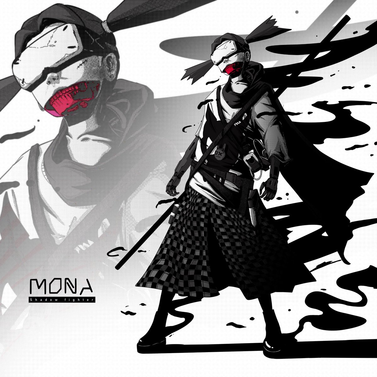 name is 'MONA' shadow fighter the next of familia #Timebomzie