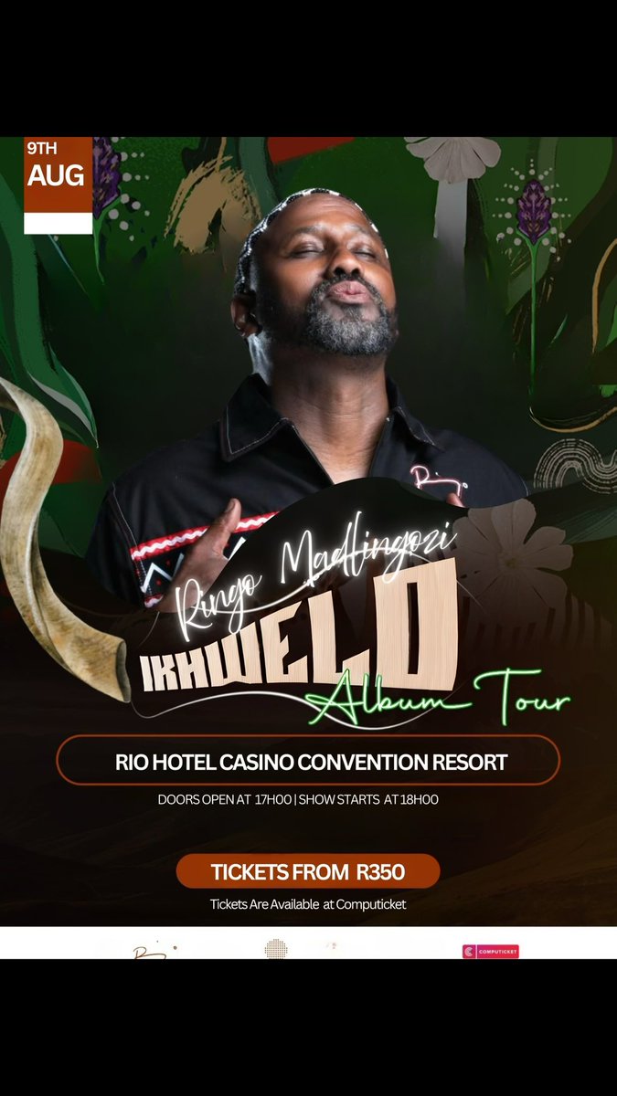 #IKHWELOTOUR #lovesongs #RingoMadlingozi #VukaNomsa 
09th August 2025 @ the Rio Hotel Casino Convention Resort Matlosana ( Klerksdorp)