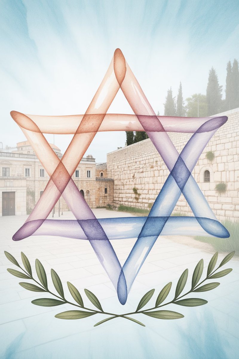 dramamommafree's tweet image. By Joshua Hoffman
To be Jewish is to inherit not just stories and traditions, but the echoes of past trauma. It's in the collective memory of grandparents who fled persecution, in the whispered recollections of names and places long gone. This generational trauma is carried…