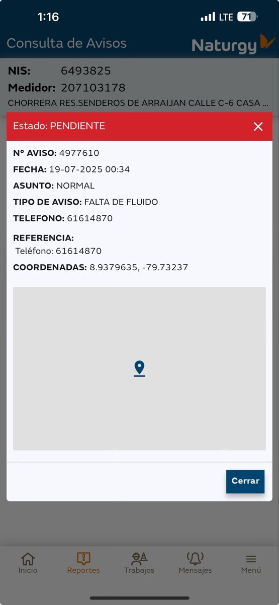 <a href="/NaturgyPa/">Naturgy Panamá</a> hasta cuando nos van a tener sin luz en senderos de arraijan? ya vamos para dos horas sin luz algunas calles!!!!! y pillen su estúpido reporte que no sirve para nada