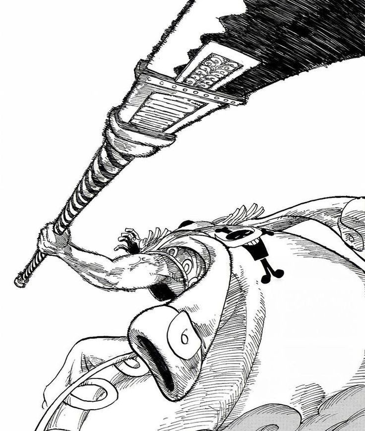 Khaled71697's tweet image. isn't it interesting how WB was the world's strongest man and pirate despite having a blade that was not black 🤔