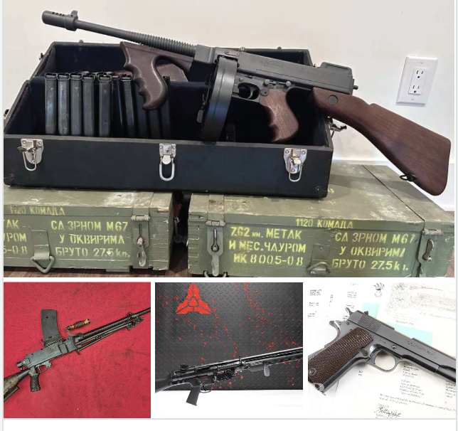 GunBroker's tweet image. 💸 Just dropped: June 2025’s 24 Most Expensive Guns Sold on GunBroker 🔥
From Cold War rarities to belt-fed monsters, collectors spent big.
🧨 Don’t miss this list:
🔗 bit.ly/402DdIV
Which one’s worth the price tag?👇
#GunBroker #CollectorGuns #FirearmHistory #Colt…