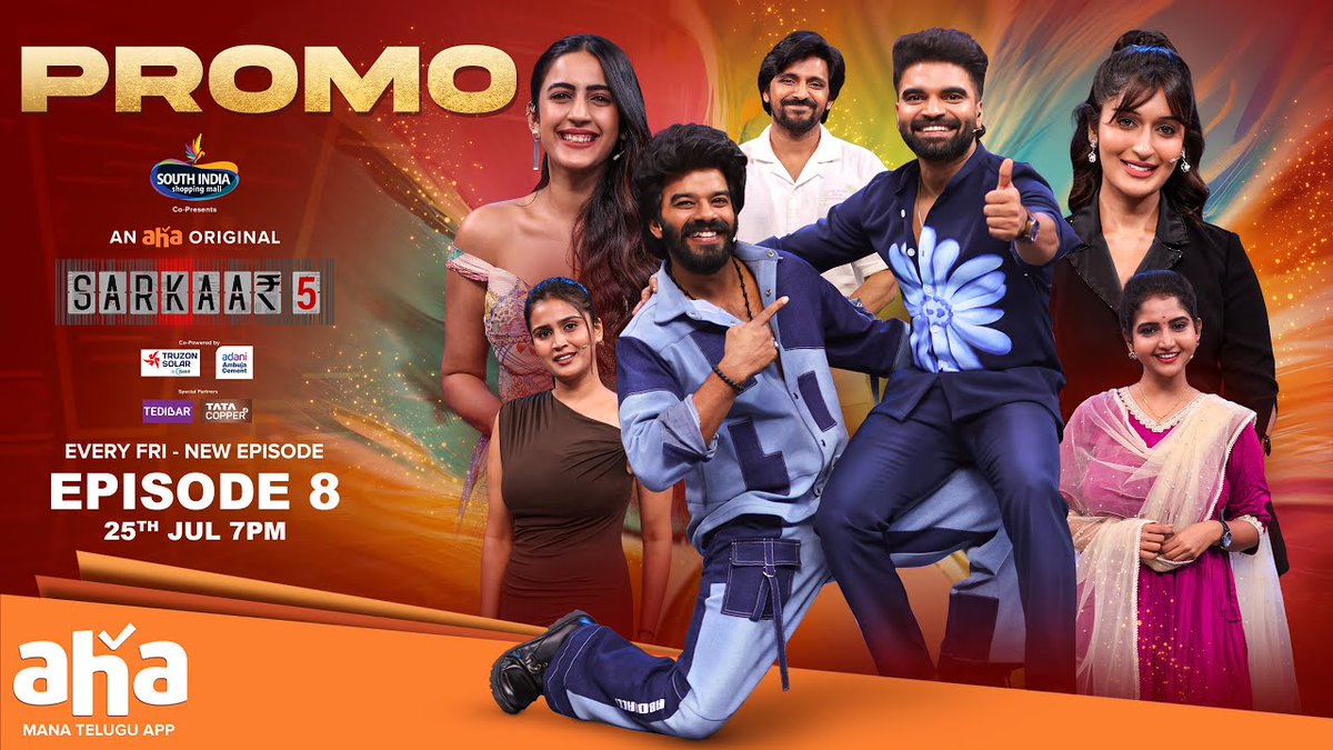 Sudheer Trends™ (@trendssudheer) on Twitter photo Entertainment for this Season is Limitless 🔥 Blockbuster Episodes #SudheerSarkaar 🙌❤️🔥
#SarkaarS5 - Episode 8 Promo Out Now ❤️🔥 💥
youtu.be/-YWfjFETiE8?si…
<a href="/sudheeranand/">Sudigali Sudheer</a> #SudigaliSudheer #Sarkaar Entertainment for this Season is Limitless 🔥 Blockbuster Episodes #SudheerSarkaar 🙌❤️🔥
#SarkaarS5 - Episode 8 Promo Out Now ❤️🔥 💥
youtu.be/-YWfjFETiE8?si…
<a href="/sudheeranand/">Sudigali Sudheer</a> #SudigaliSudheer #Sarkaar