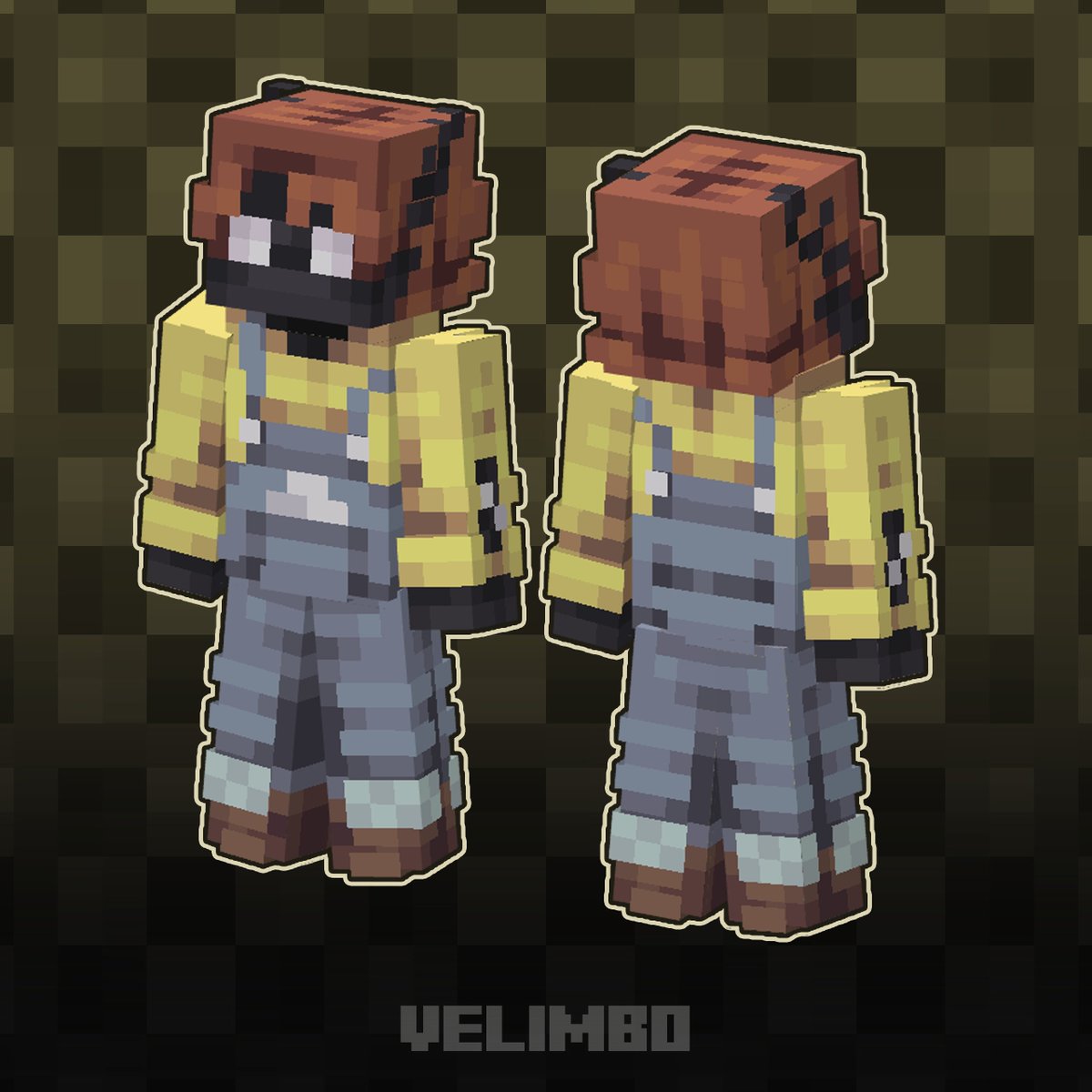 Commission open at VGen !!  #VGenComm #Minecraft #minecraftskin #minecraftart #Blockbench #pixelartist