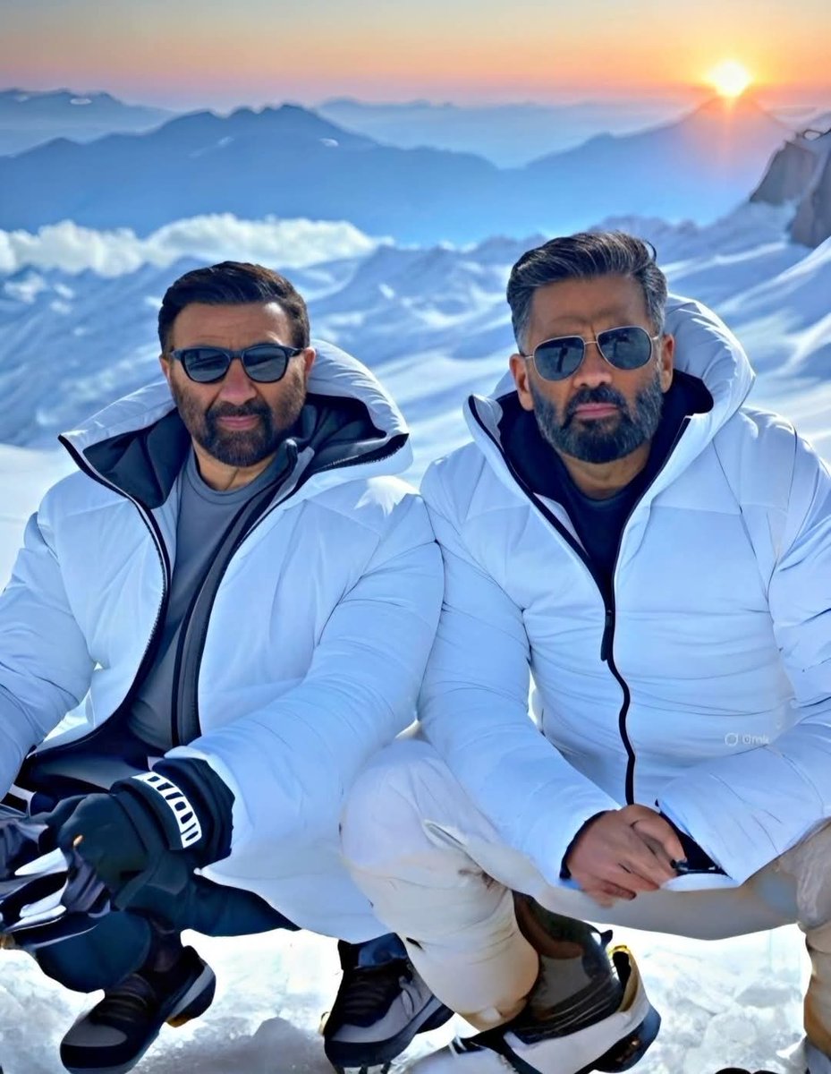 Kya Baat Hai Dono Bahut Handsome And Charming Look Hai 
And We Want Again Combine Movie 
<a href="/SunielVShetty/">Suniel Shetty</a> <a href="/SunnyLeone/">Sunny Leone</a> Sir
#Sunnydeol #SunielShetty