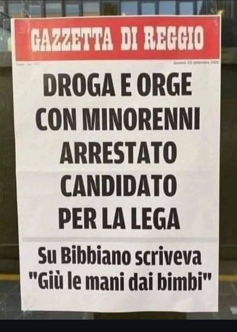 <a href="/Storace/">Francesco Storace</a> Incredibile.