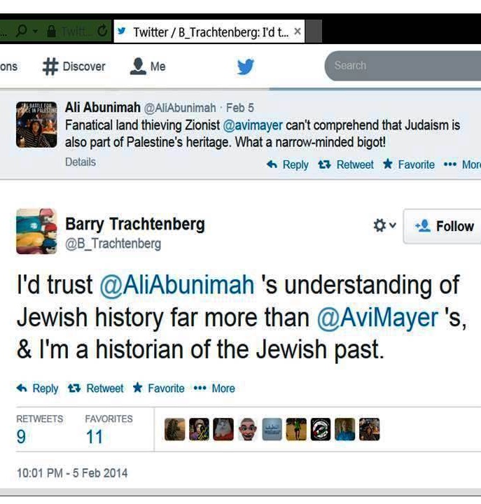 The professor whom Northwestern University hired to teach Jewish history at its Holocaust center gets his history from Ali freaking Abunimah