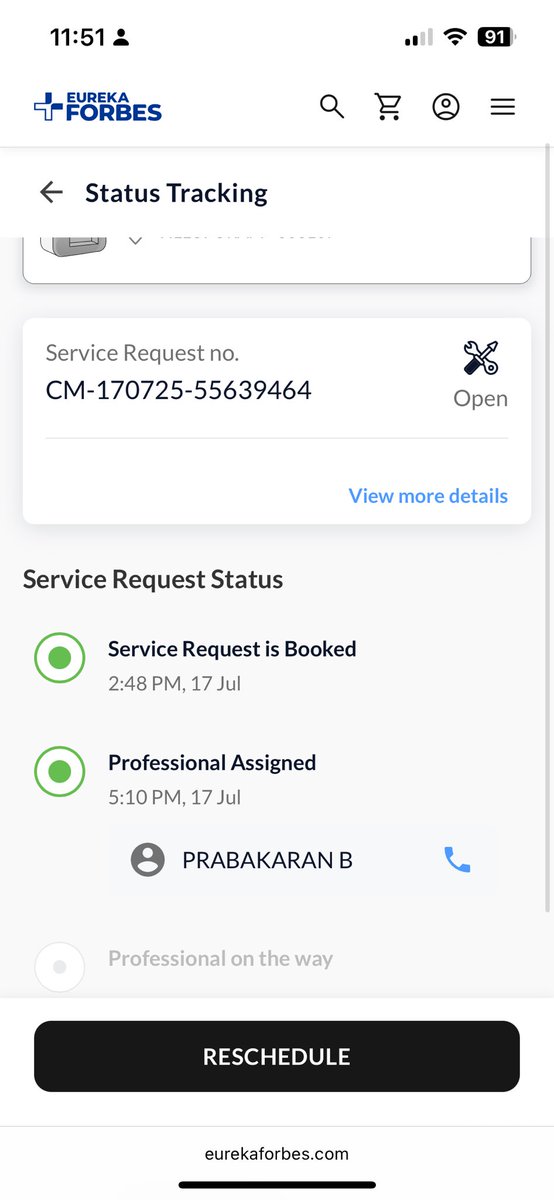 I bought aqua guard water purifier from <a href="/amazonIN/">Amazon India</a> on 14th July, I’m seeing installation scheduled but no one contacted yet and even I’ve tried calling the person who doesn’t pick the call . 

How long one should wait to get the product to use ? 
<a href="/EurekaForbes/">Eureka Forbes</a> <a href="/AmazonHelp/">Amazon Help</a>