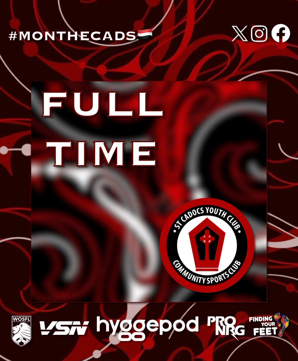StCadocsSeniors's tweet image. Full time and it ends 3-3
Disappointing end after leading for most of the match
We pick up and move on to the next
#BeBetter | #MonTheCads🇾🇪