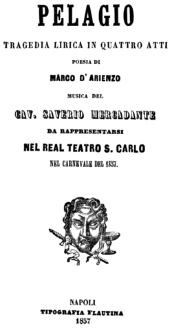 Sabieslo's tweet photo. 🎭👑 En 1857 estrenóse n'Italia la ópera Pelagio, del compositor Saverio Mercadante, inspirada na figura del rei Pelayu y la batalla de Cuadonga. Una visión épica del primer rei d’Asturies que convirtió la historia asturiana n’arte llíricu internacional. https://t.co/GaT8tFau15