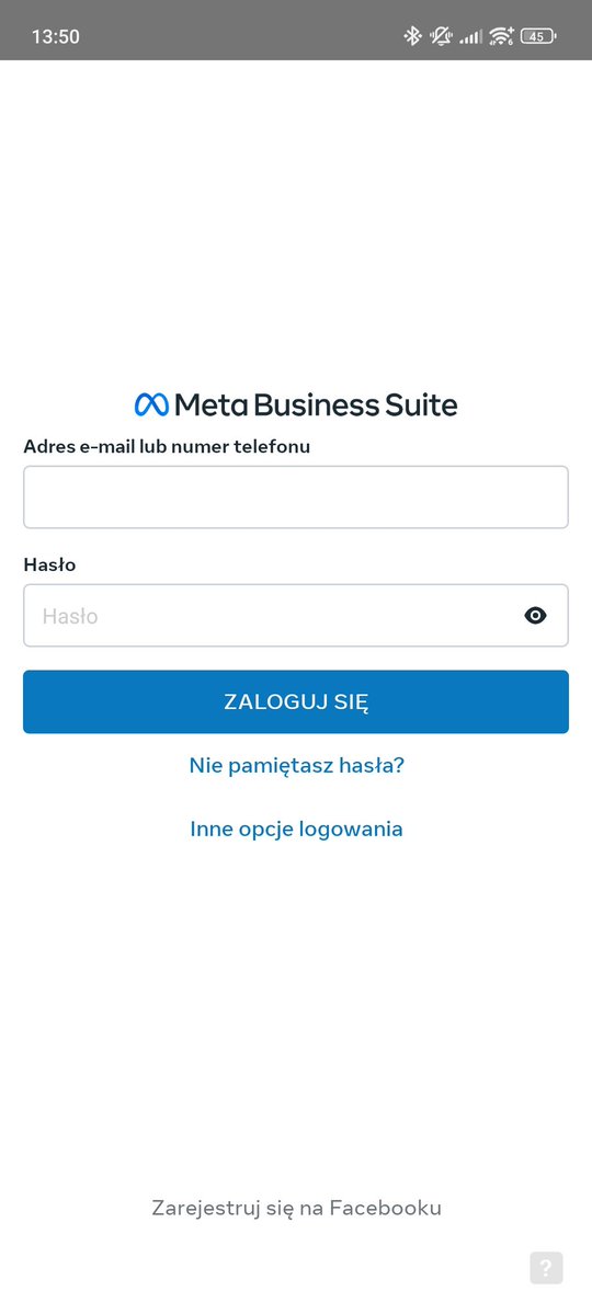 pila3d's tweet image. Co się dziś dzieje z Meta Business Suite? Cały czas mnie wylogowuje! A jak się zaloguję, to aplikacja się wywala. Sprawdzałem na dwóch telefonach, to samo! Też tak macie?
