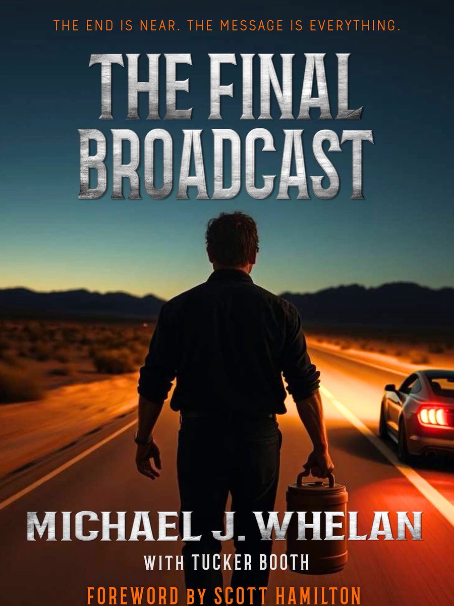Tucker Booth (@tuckerdalebooth) on Twitter photo My dear friend <a href="/mikejwhelan/">michaeljwhelan</a>’s new novel “The Final Broadcast” which I helped him write is almost out!
It’s beautifully written storytelling and I can’t recommend it highly enough
Pre-Sale for Kindle already up on Amazon - link in the comments
Please support independent art My dear friend <a href="/mikejwhelan/">michaeljwhelan</a>’s new novel “The Final Broadcast” which I helped him write is almost out!
It’s beautifully written storytelling and I can’t recommend it highly enough
Pre-Sale for Kindle already up on Amazon - link in the comments
Please support independent art