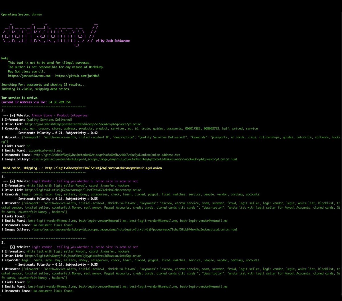 Open Source Intelligence (OSINT) Interface for Deep Web Scraping

GitHub Repository:  
github.com/josh0xA/darkdu…