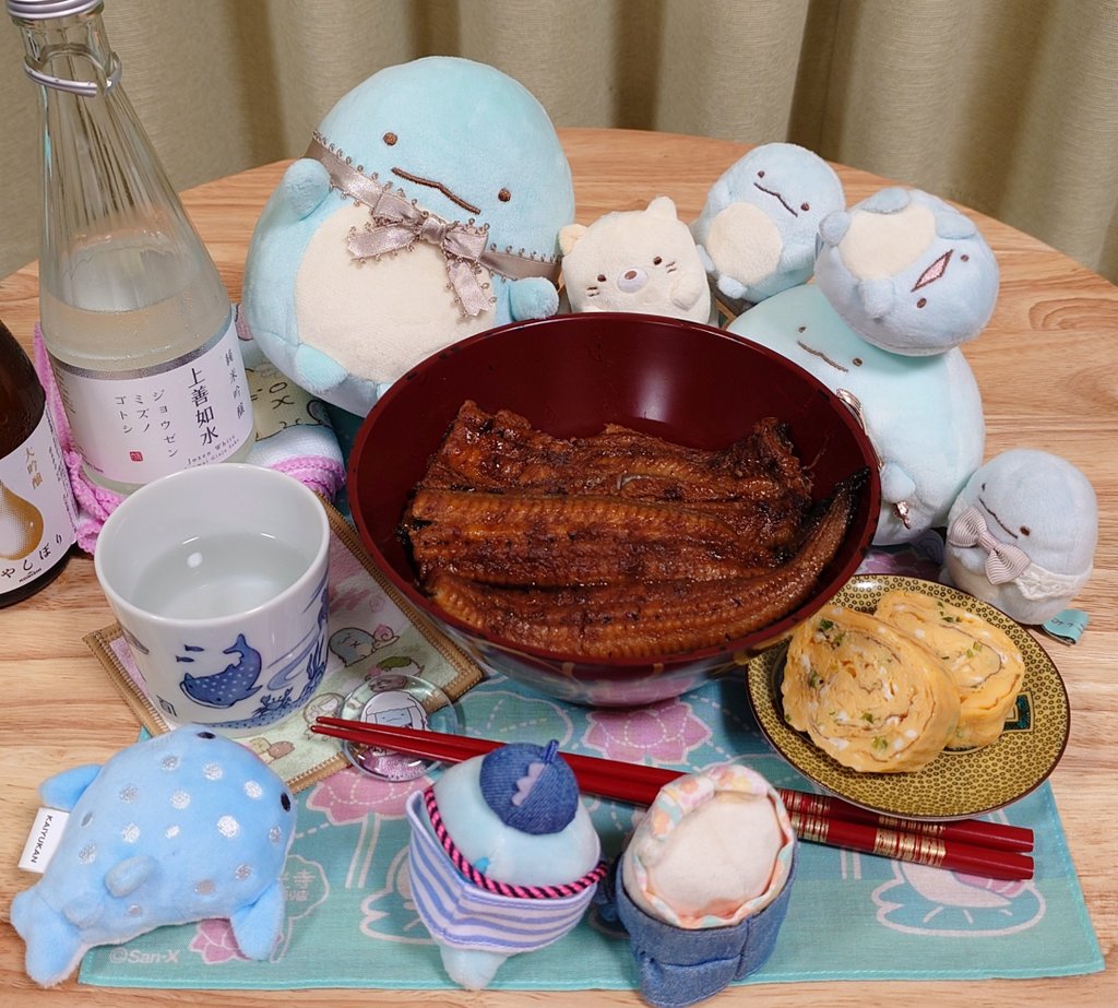 ahyna0z's tweet photo. "上善如水"
うなぎと共に🍶🐟️

✨✨✨(*・ㅅ・ *)꒱ https://t.co/ZH7J1ImlS7