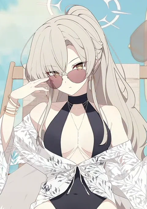 お顔のビジュが良すぎる…… #ブルアカらいぶさまぱSP