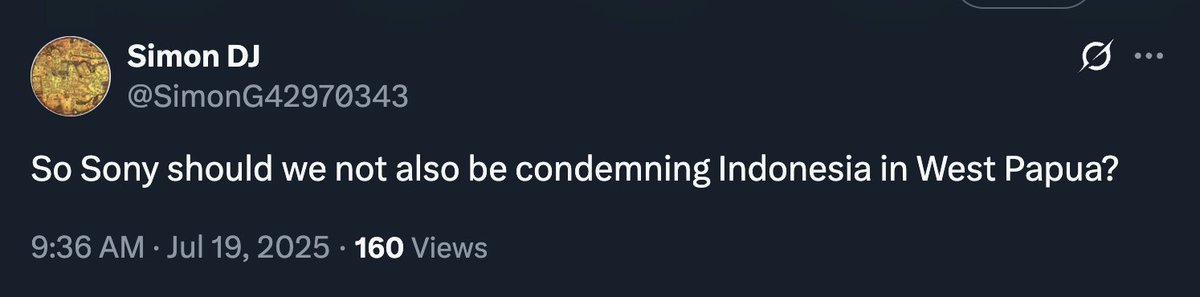 If you suddenly care about West Papua, ask yourself why you only bring it up when China is being discussed.

Where was your voice when Indonesia, claiming West Papua as part of the former Dutch East Indies, invaded in 1963 with full Western support?

Where was your outrage when