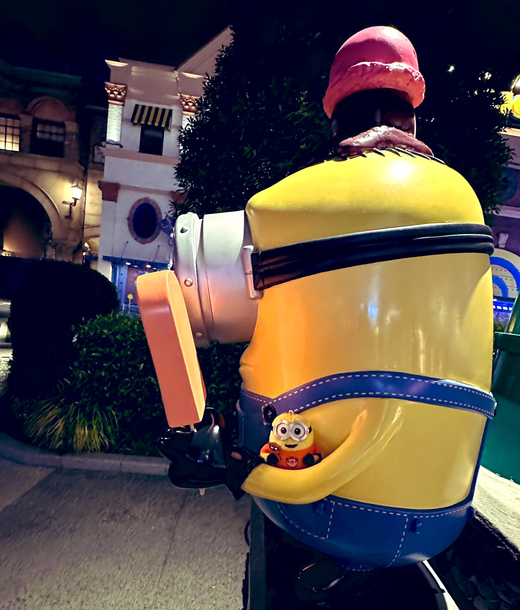 ユニバ被り物 嘴平伊之助 被り物 USJ ユニバ