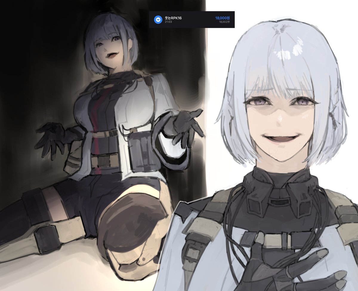 J5Tko's tweet image. RPK-16  알파카 #소녀전선 #少女前线
