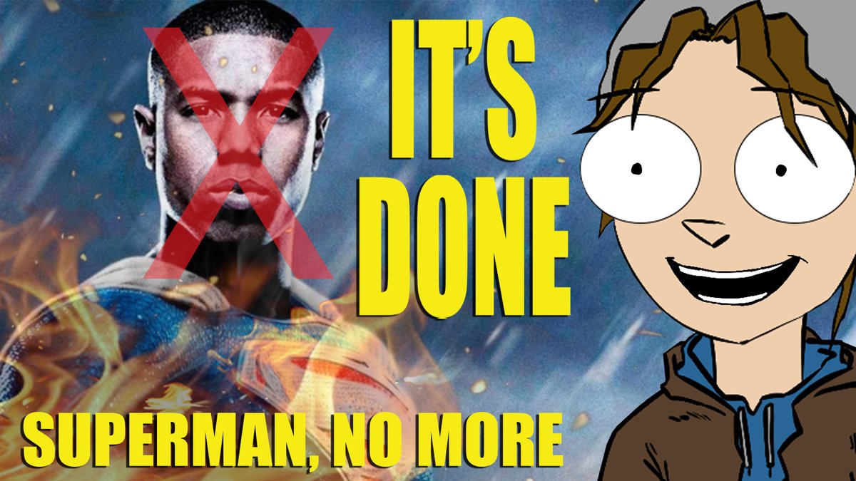 DeanJComicsmate's tweet image. youtu.be/4c49jQ-RkRU
WOKE BLACK SUPERMAN IS CANCELLED!
PREMIERING SOON!