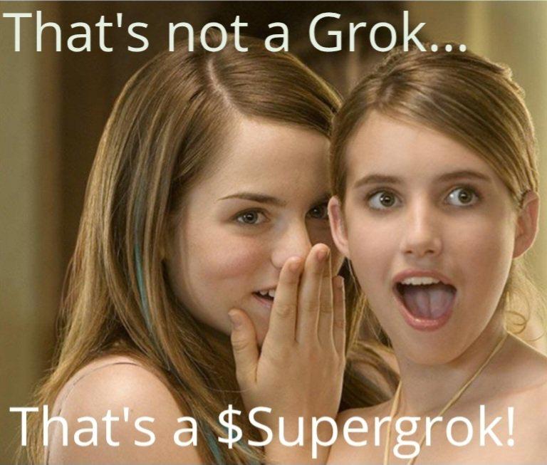 roro20ile's tweet photo. @farokh Think it’s just hype?
Show me another project that nuked 5% of its own token with zero hesitation.
$SUPERGROK isn’t asking for attention.
It’s demanding it.
@SuperGrok_X
CA: 0x00869e8e2e0343edd11314e6ccb0d78d51547ee5 https://t.co/sYkvGmqpQI