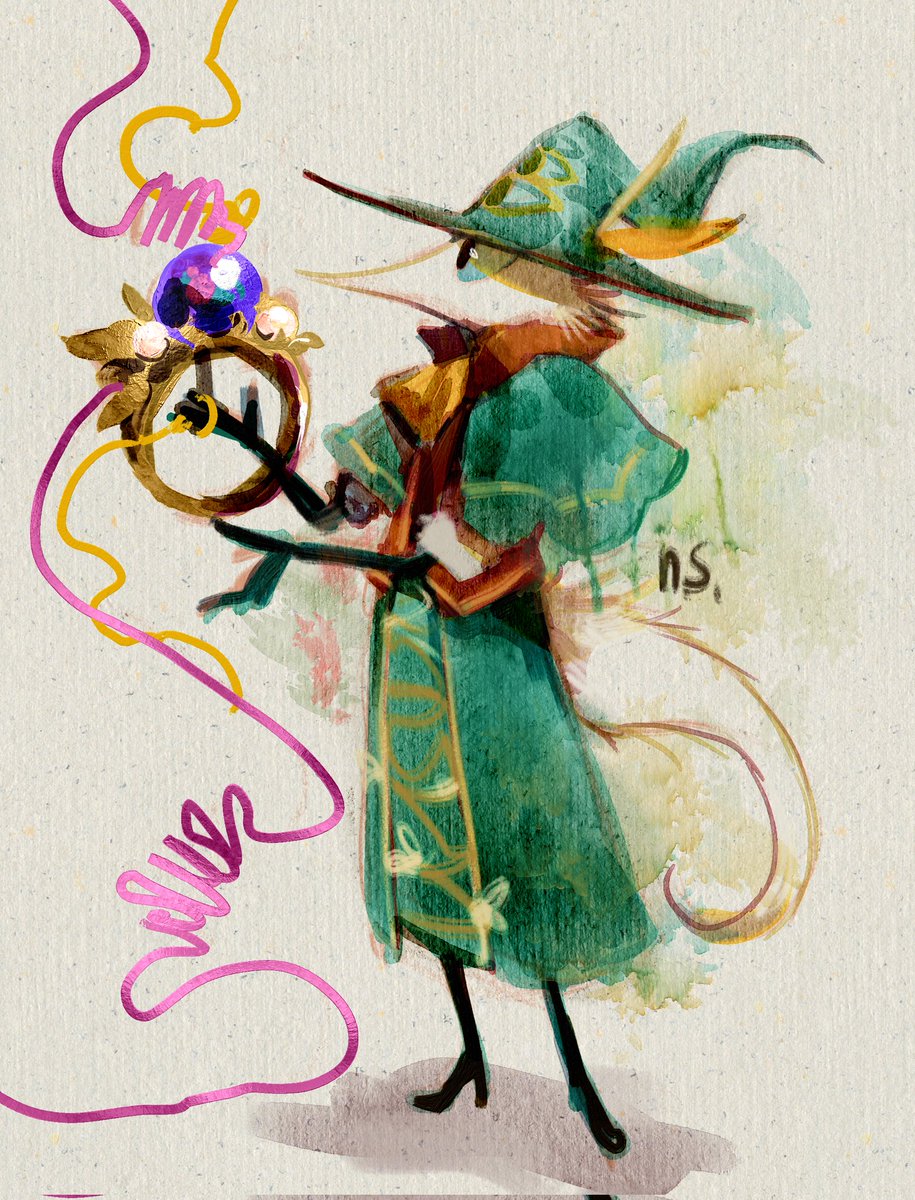 nightmareSyrup's tweet image. Ring being blessed with &quot;finding magic.&quot;