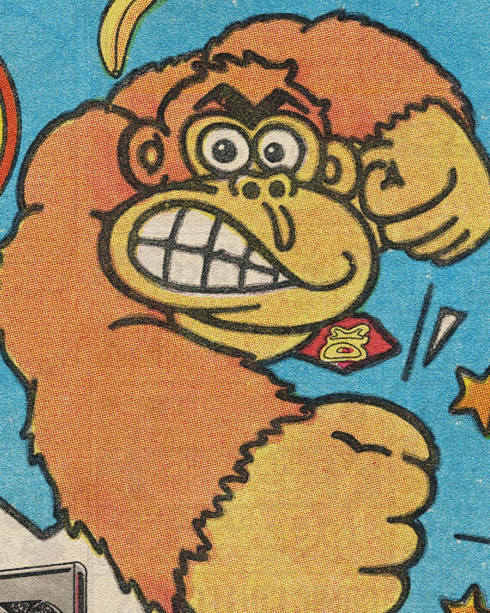 _markscicluna's tweet image. Obsessed with Bananza 🦍👊💥🍌#DonkeyKongBananza #NintendoSwitch2 #fanart