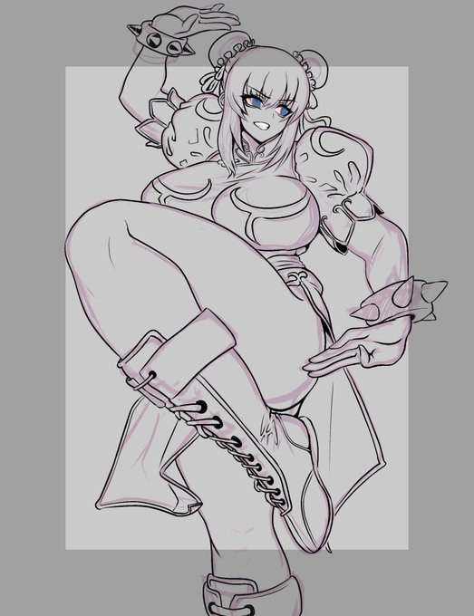 線画って難しい 