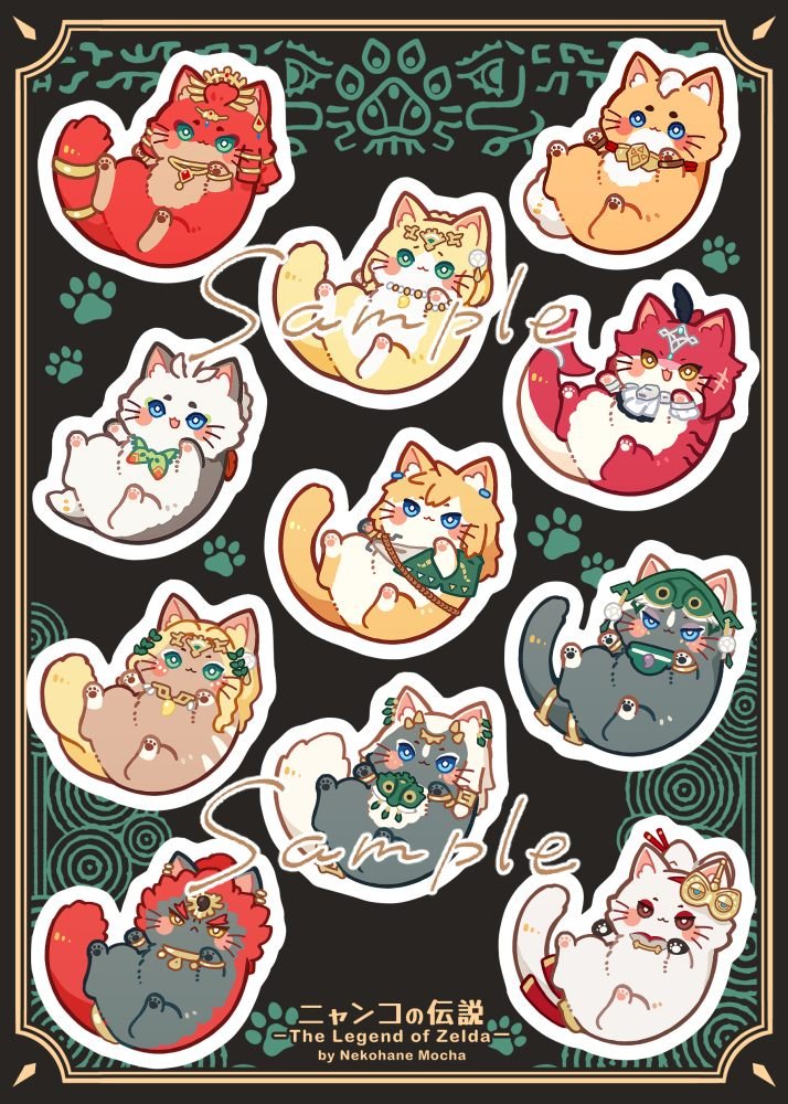 nekohanemocha's tweet image. ฅ^•ﻌ•^ฅ sticker&amp;amp;Acrylic