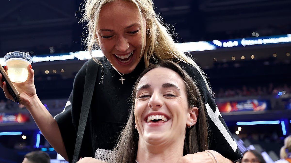 geo_loops's tweet image. Caitlin Clark cheered on her Fever teammates courtside at the WNBA All-Star events, bringing the energy and fun-even while sidelined with a groin injury! dailymail.co.uk/sport/wnba/art…