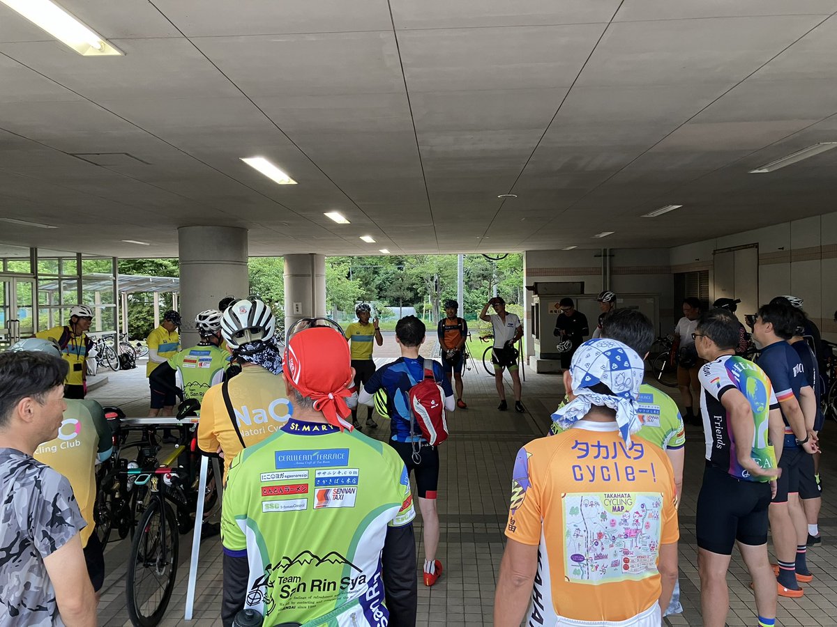 tour_de_tohoku's tweet photo. 本日の東松島グループライド・走行管理ライダー事前研修プログラム、無事終了しました。

走行管理ライダーの皆さん、お疲れ様でした！当日も安心安全な走行をよろしくお願いします🙇

#ツールド東北 https://t.co/410k39Ancb
