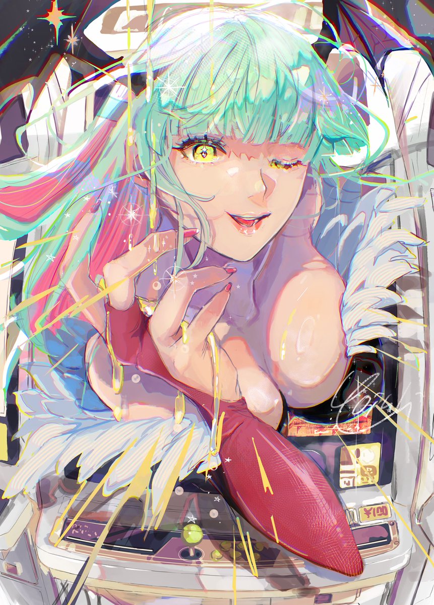 モリガン🦇✨✨
 #Darkstalkers