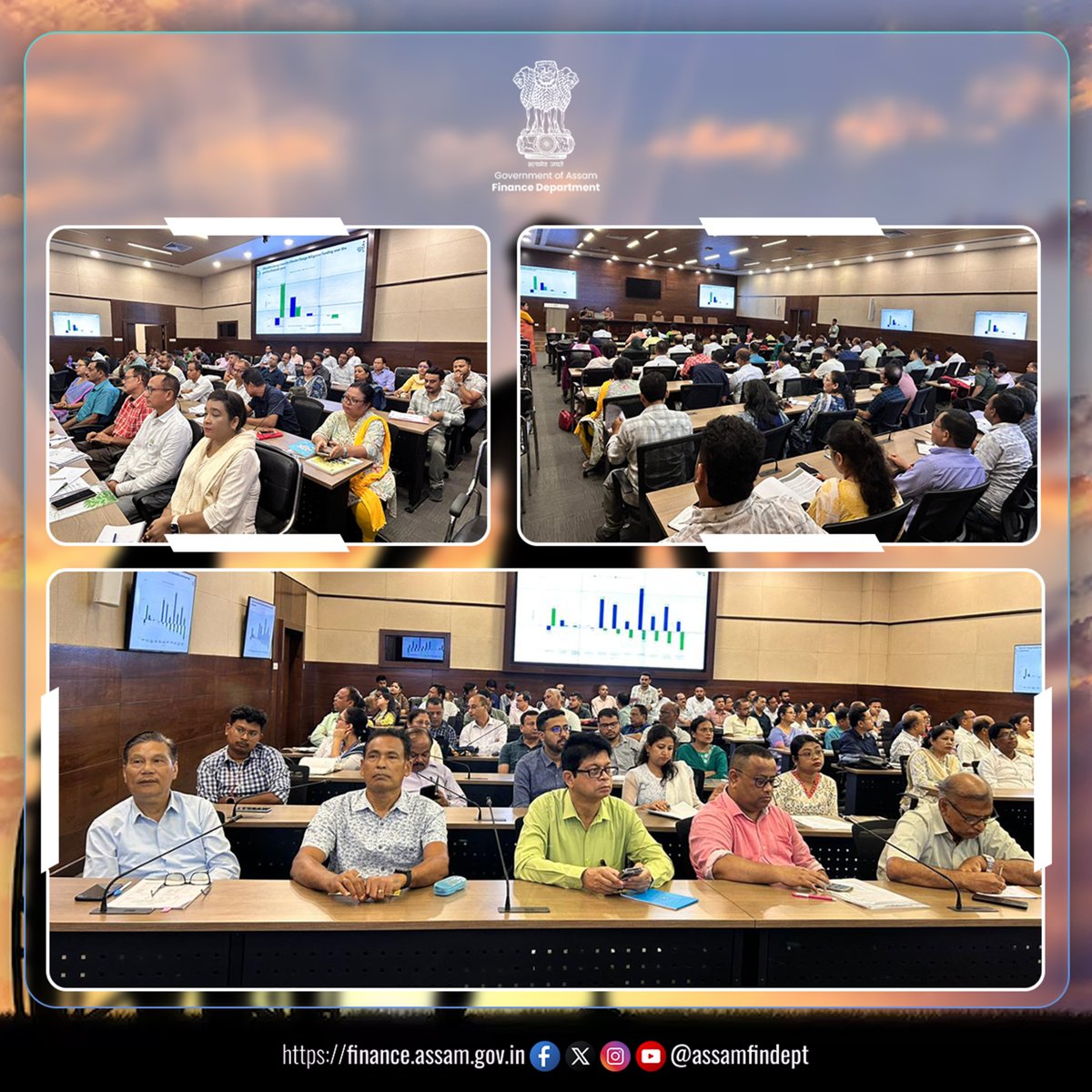 AssamFinDept's tweet image. A participative step towards environmental sustainability! A Consultative Workshop on Green Budget & Divyang Budget was held on 16 July at Janata Bhawan, Dispur by the Green Budget Cell, Finance Dept., with support from @CivicDataLab.
#GreenBudgeting