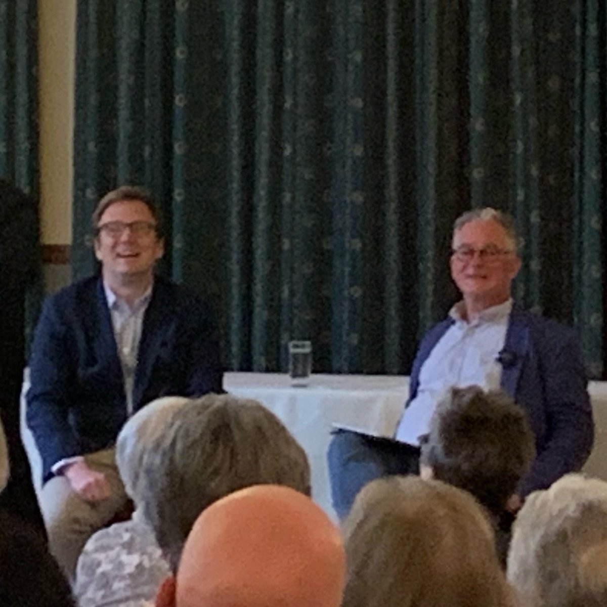 BelmontAbbeyUK's tweet image. Wonderful to welcome Chris Lamb & Austen Ivereigh to Belmont this morning. Great turn out too for this latest Deanery Talk from afar afield as Surrey and Germany!!!