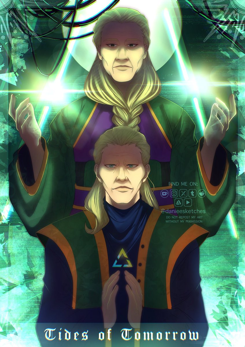 danieesketches's tweet image. Another #TidesofTomorrow piece! 

This time, the mysterious duo we see near the end of the trailer (screenshot in comments)

#digixart #danieesketches
