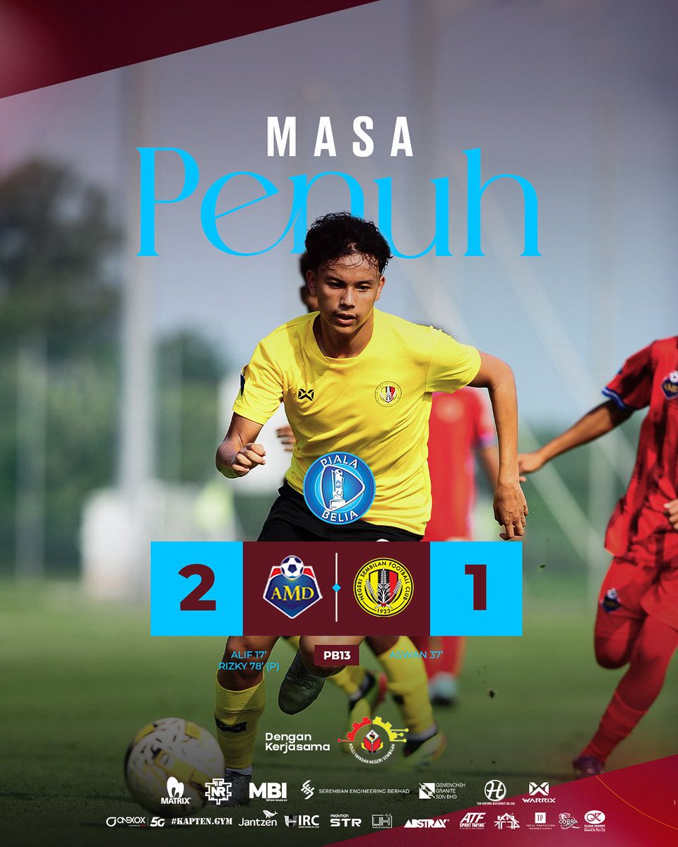 nsfc1923devt's tweet image. Masa Penuh | AMD Future 2️⃣-1️⃣ NSFC 

#JangMudo B-18 tewas 2-1 kepada AMD Future pada aksi PB13 #PialaBelia2025

#NSFC
#HobinJangHobin
#NSFCdevt
#PialaBelia2025