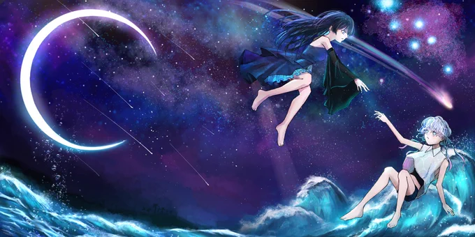 ボーマスありがとうございました!! 人の縁に恵まれてこんな機会をいただけて本当に感謝です…!! イラストとても綺麗に使ってもらえて嬉しかった!! 楽しかったーーーー!!!!!