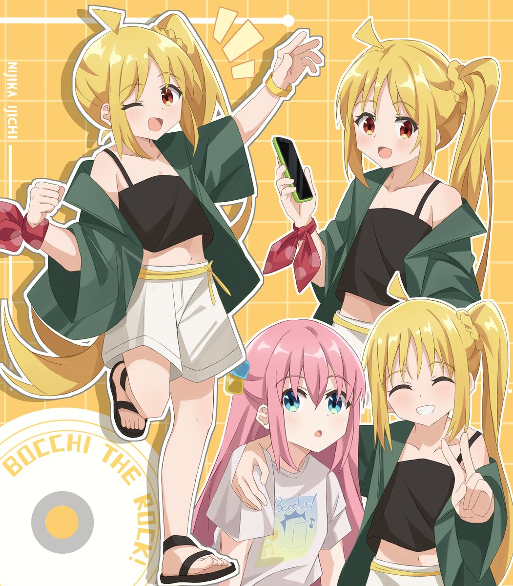 cs4126's tweet image. 夏フェス虹夏ちゃん🎵✨ #ぼっち・ざ・ろっく