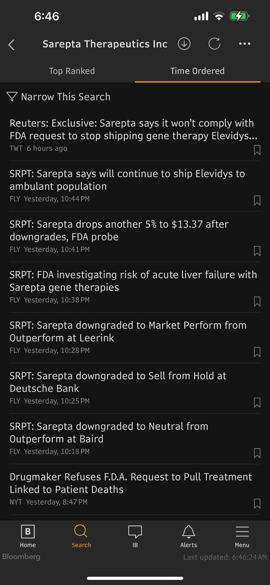 Mike_Taylor1972's tweet image. $SRPT
This is SO very sad.
And a poor reflection of the “old” FDA - where drugs with very “iffy” Risk-Benefit metrics were frequently approved. (And probably never should have been)