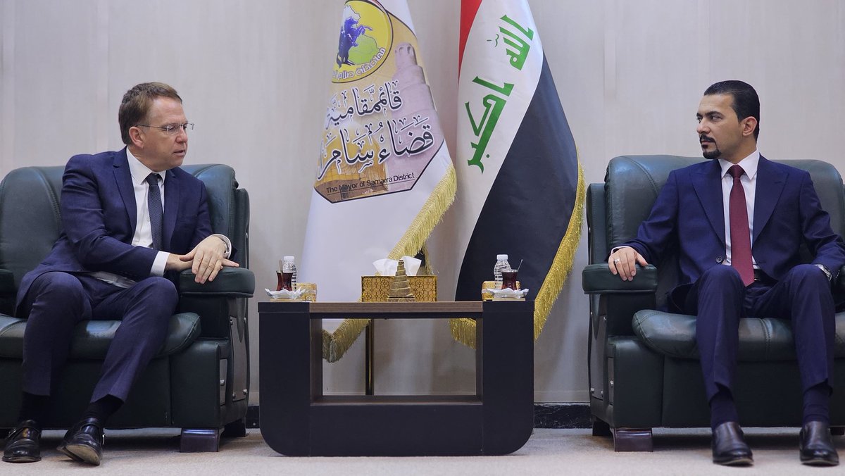 في محافظة #صلاحالدين: 
⬅️ لقاءات مع محافظ صلاح الدين في تكريت وقائمقام سامراء
⬅️ زيارة العتبة العسكرية
⬅️ زيارة المئذنة الملوية التي ترمز للعصر العباسي