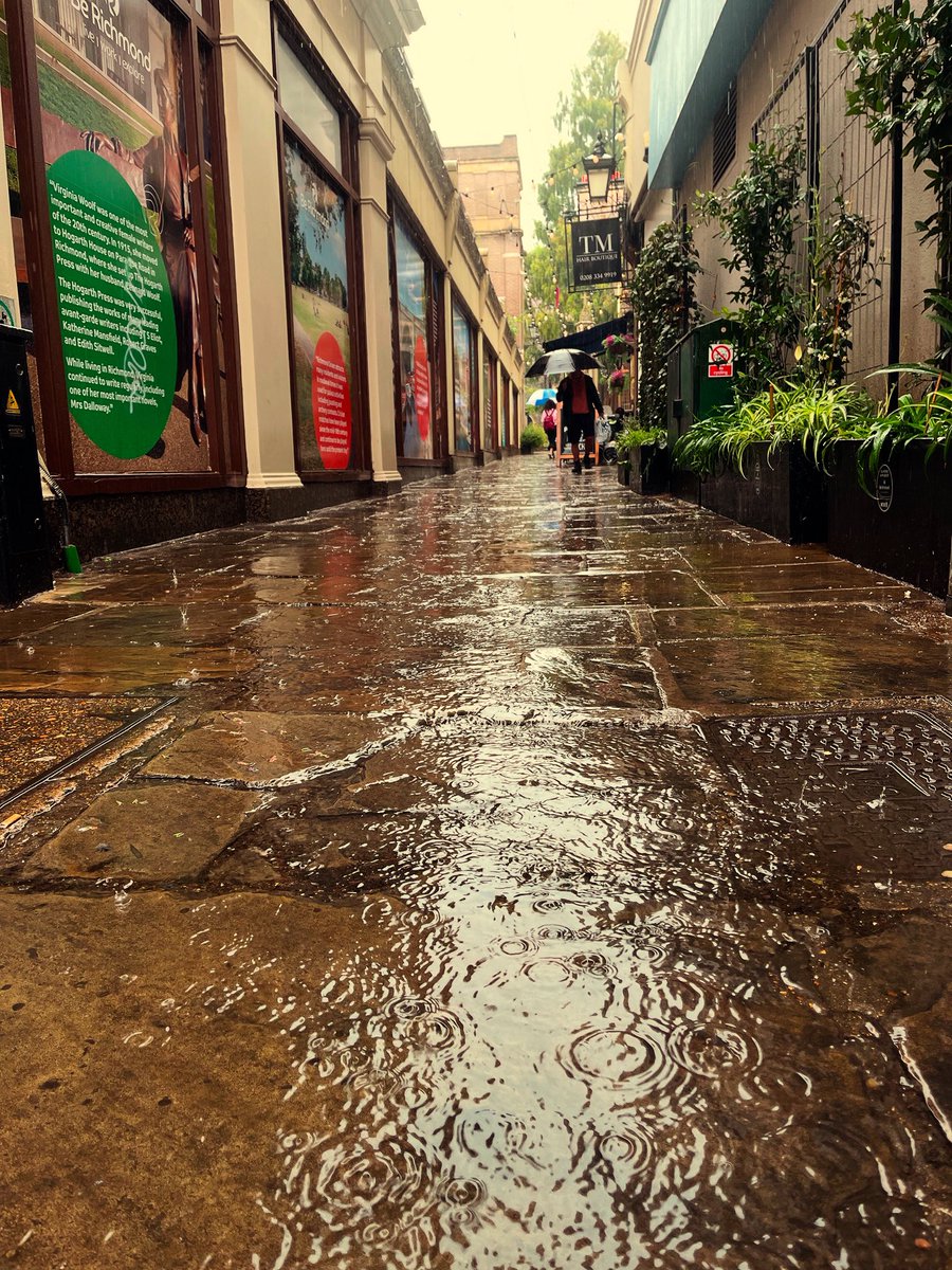 richmondsociety's tweet image. We were fascinated to see this meteorological phenomenon in Richmond today.
#SummerRain