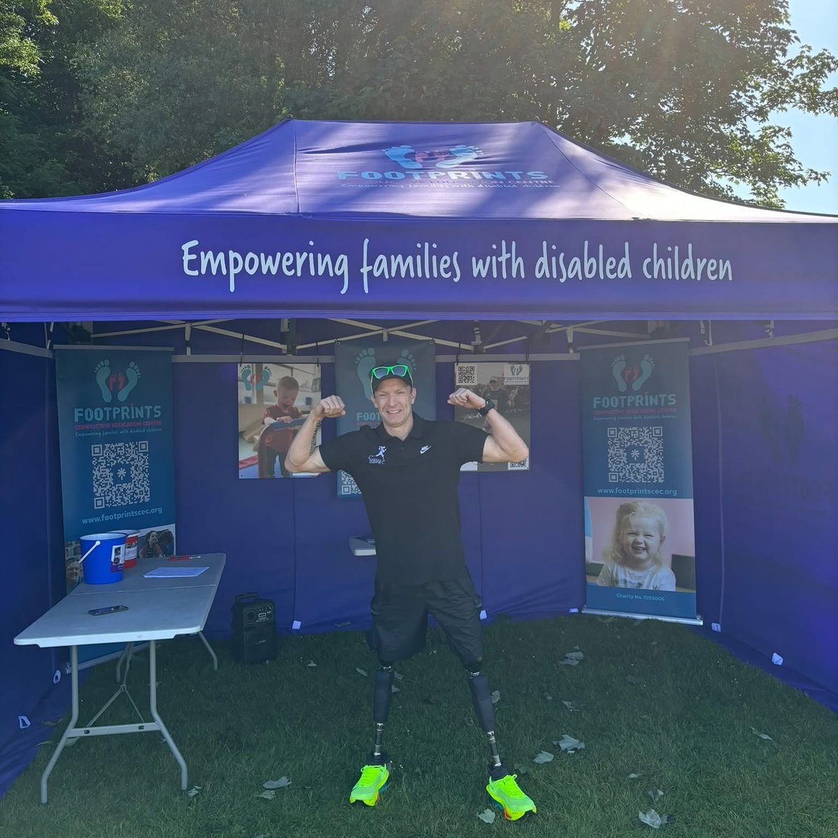 footprintscec's tweet image. We would like to wish our Charity Patron Richard Whitehead a very Happy Birthday! 🎉