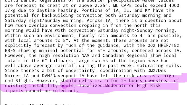 AnubizzzBurner's tweet image. Oh. So there's a coin flip chance at disastrous flash flooding later tonight