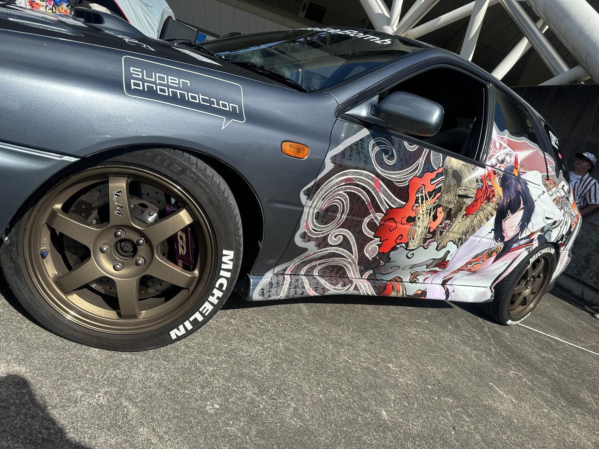 VERSA1125's tweet photo. #BBBattle
痛車ウィーク、クラサスドーム大分みなさんお疲れ様でした‼️
今回横乗りでの参加でしたが、初めてのDJブースだったり、かっこいい痛車だったりで1日楽しめました‼️
DJがめちゃくちゃカッコよかったのが印象に残ってます‼️ https://t.co/eDSWmHNHlI