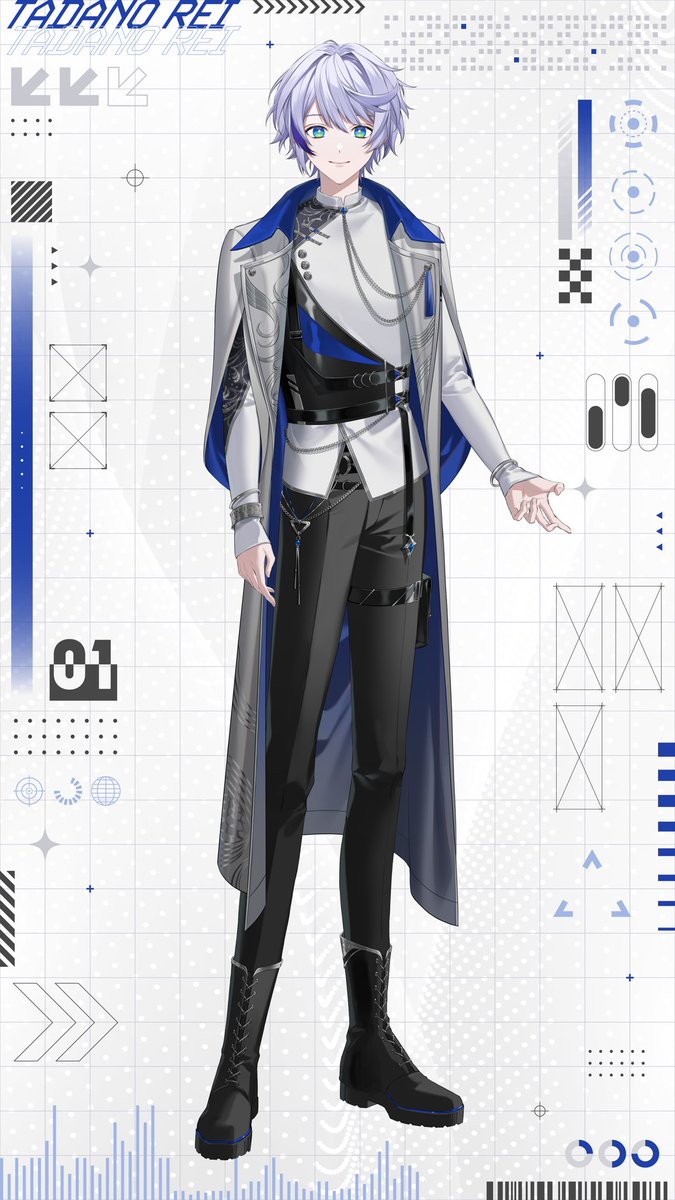 tadano_rei0's tweet image. ＼✧ #立ち絵公開 2✧／

Live2D用立ち絵を大公開！✨

‧⁺⊹ ⋯⋯⋯⟡⟡⟡⟡⟡⟡⟡⟡⟡⋯⋯⋯ ⊹⁺‧

✧ 2025年8月本格始動
✧ 少し先の未来から来ました
✧ ゲーム🎮とラーメン🍥が大好き

‧⁺⊹ ⋯⋯⋯⟡⟡⟡⟡⟡⟡⟡⟡⟡⋯⋯⋯ ⊹⁺‧

💙♻️💬でみんなの感想教えてね！

#只ノれい
#新人VTuber