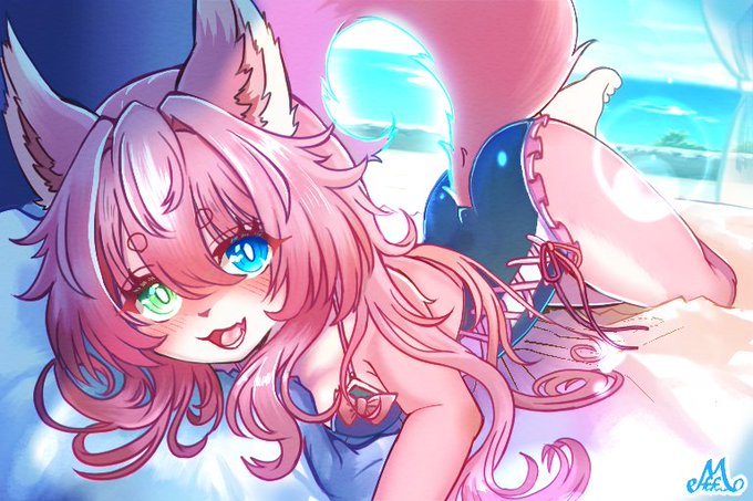 【うちの子】木蓮ちゃん【水着】
おまけで生まれたままの姿 