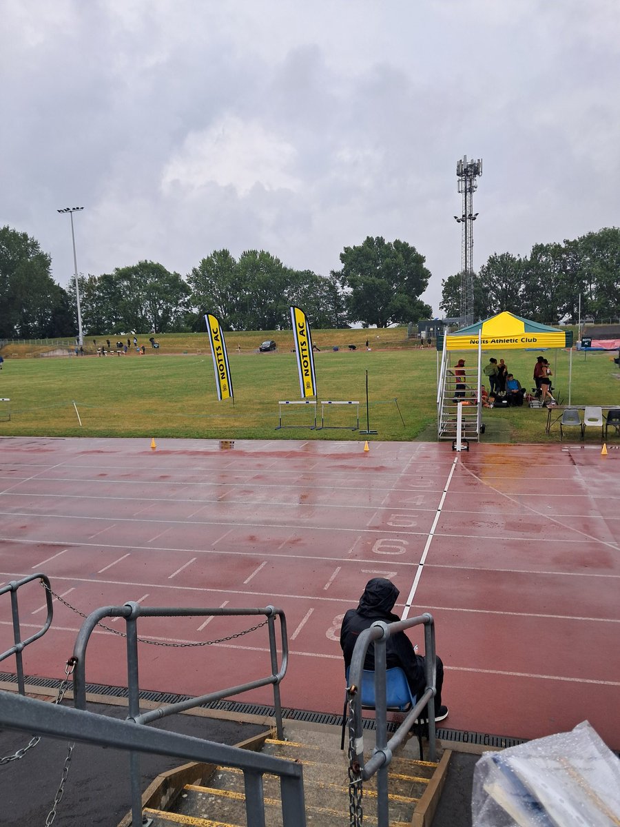 Wet day over in Nottingham for the NAL